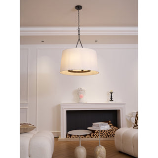 Wink Suspension En Laiton Et Tissu Minimaliste Moderne