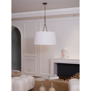 Wink Suspension En Laiton Et Tissu Minimaliste Moderne