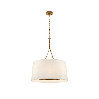 Wink Suspension En Laiton Et Tissu Minimaliste Moderne