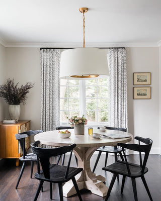Wink Suspension En Laiton Et Tissu Minimaliste Moderne