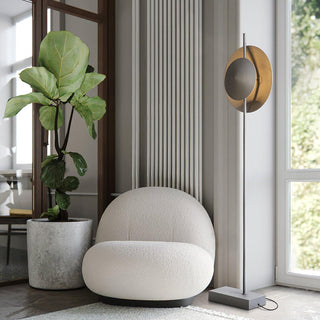 Circalla Dual Tone Floor Lamp-Neutral Decor