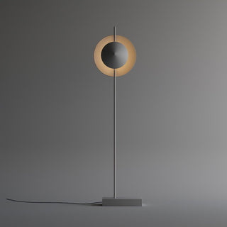 Circalla Dual Tone Floor Lamp-Neutral Decor
