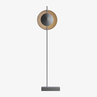 Circalla Dual Tone Floor Lamp-Neutral Decor
