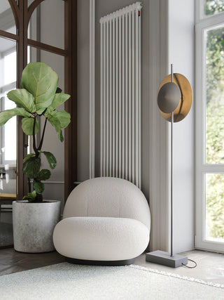Circalla Dual Tone Floor Lamp-Neutral Decor