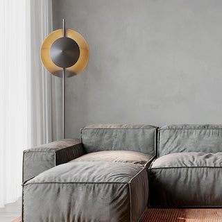 Circalla Dual Tone Floor Lamp-Neutral Decor