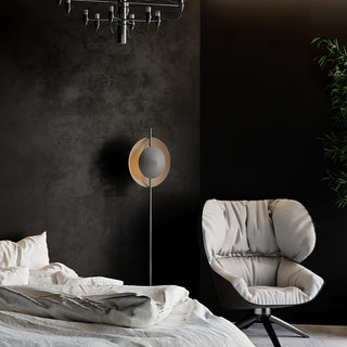Circalla Dual Tone Floor Lamp-Neutral Decor