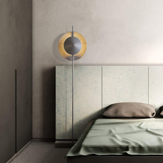Circalla Dual Tone Floor Lamp-Neutral Decor