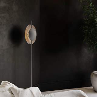 Circalla Dual Tone Floor Lamp-Neutral Decor