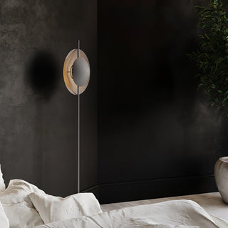 Circalla Dual Tone Floor Lamp-Neutral Decor