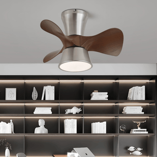 Plafonnier Ventilateur Nera en Bois Moderne