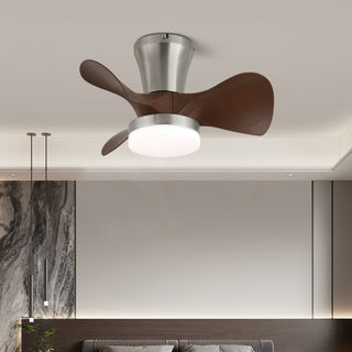 Plafonnier Ventilateur Nera en Bois Moderne