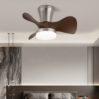 Plafonnier Ventilateur Nera en Bois Moderne