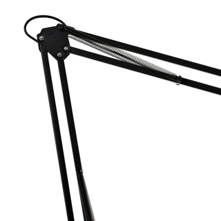 Lustra Lustre Noir à Bras Multiples Ajustables