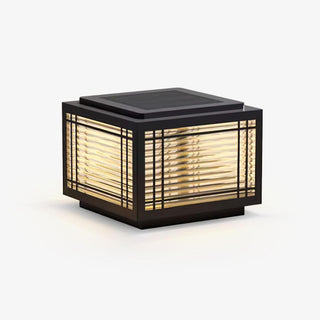 Glorin Lampe de Table en Acier Inspirée du Japon