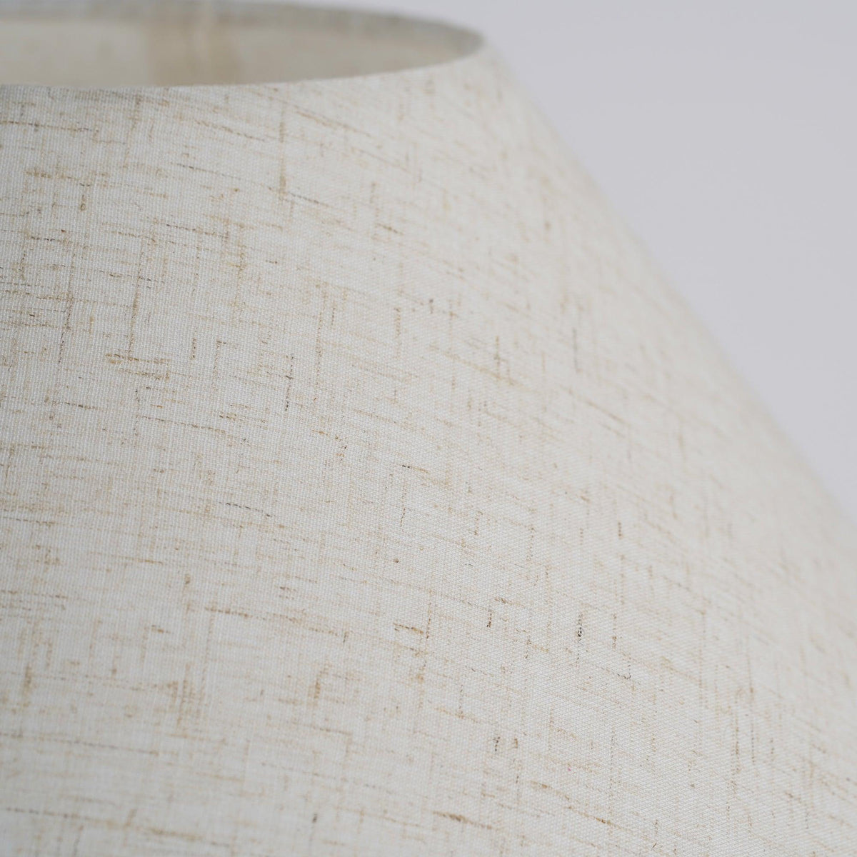 Lumian Lampe de Table en Tissu Et Céramique Rustique Beige