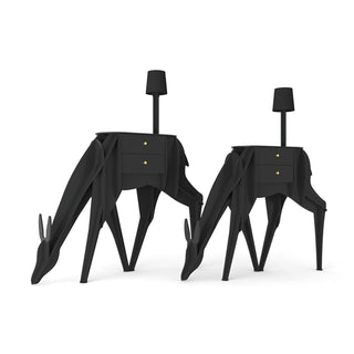 Peldes Table d'Appoint en Forme de Cerf