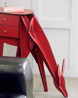 Peldes Table d'Appoint en Forme de Cerf