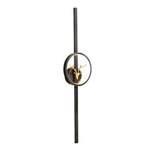 Vavinisra Classique Cerf Laiton Applique