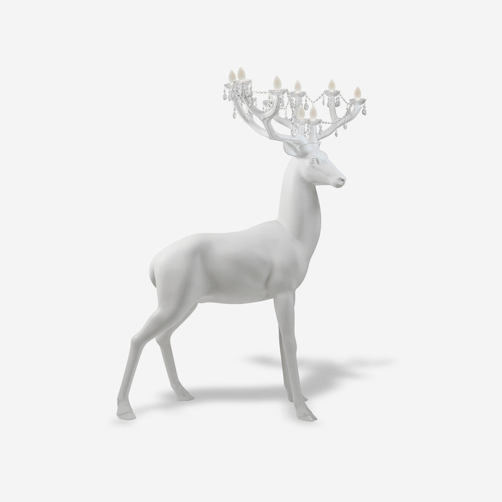 Stag Lampadaire Sculpture