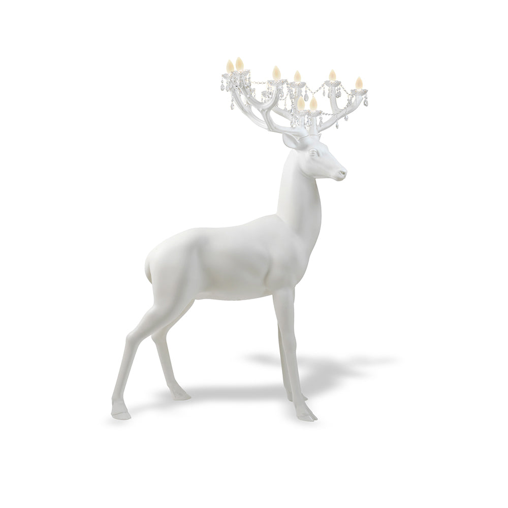 Stag Lampadaire Sculpture