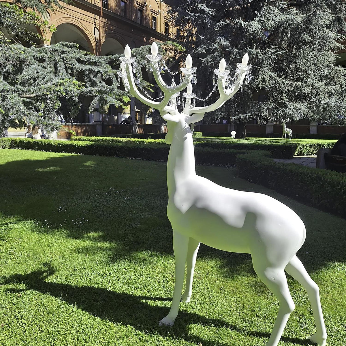Stag Lampadaire Sculpture