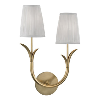 Elys Applique Murale  en Métal Laiton et Tissu Minimaliste Moderne