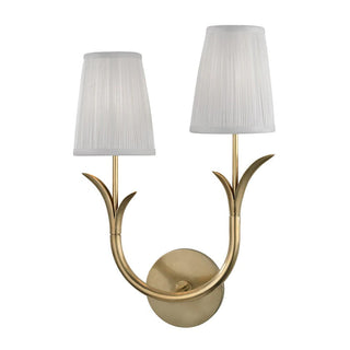Elys Applique Murale  en Métal Laiton et Tissu Minimaliste Moderne