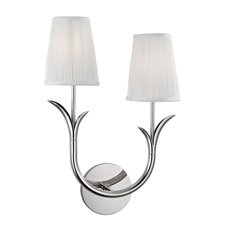 Elys Applique Murale  en Métal Laiton et Tissu Minimaliste Moderne