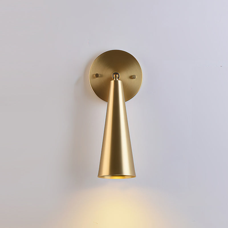 Detail shot of the hand-applied aged patina on the antique brass finish.