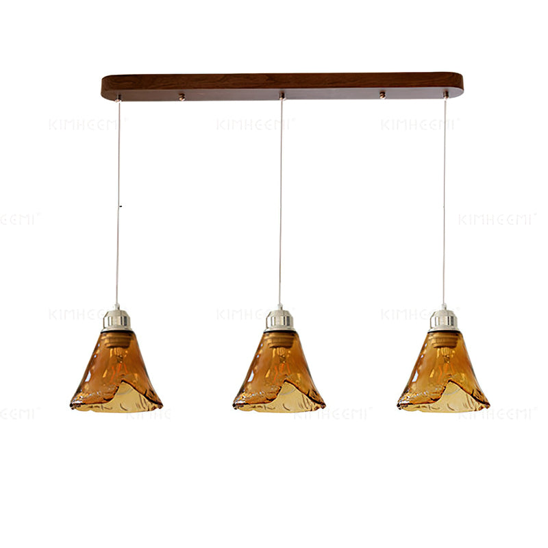 Amber Suspension en Verre