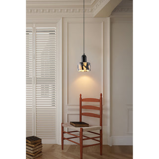 Flair Suspension en Marbre et Métal Minimaliste Moderne