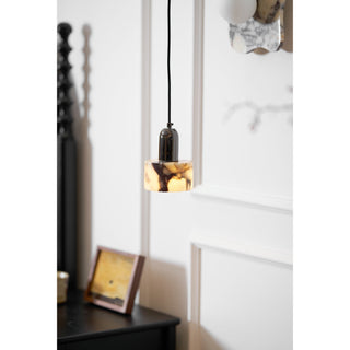 Flair Suspension en Marbre et Métal Minimaliste Moderne
