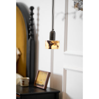 Flair Suspension en Marbre et Métal Minimaliste Moderne