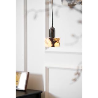 Flair Suspension en Marbre et Métal Minimaliste Moderne