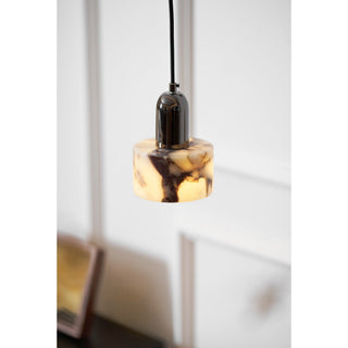 Flair Suspension en Marbre et Métal Minimaliste Moderne