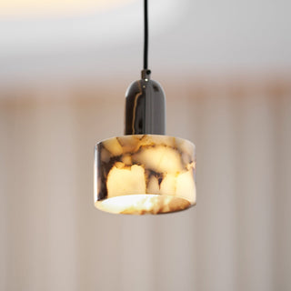 Flair Suspension en Marbre et Métal Minimaliste Moderne