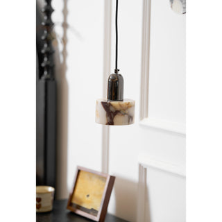 Flair Suspension en Marbre et Métal Minimaliste Moderne