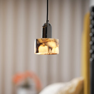 Flair Suspension en Marbre et Métal Minimaliste Moderne