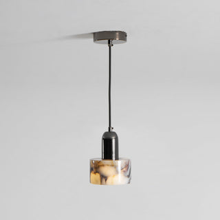 Flair Suspension en Marbre et Métal Minimaliste Moderne