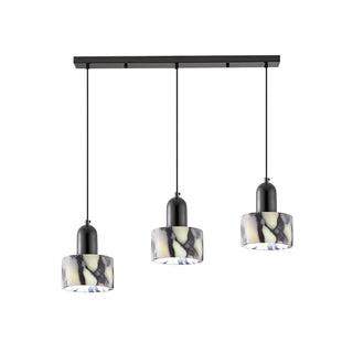 Flair Suspension en Marbre et Métal Minimaliste Moderne