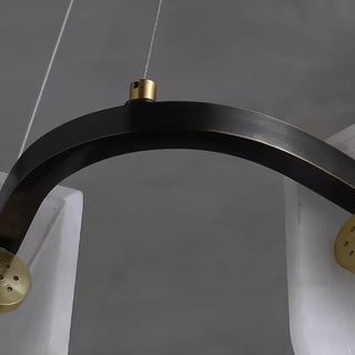 Circona Suspension en Albâtre Lustre