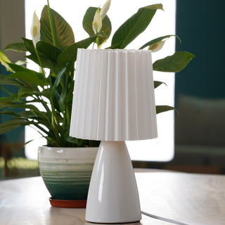 Boko Lampe de Table Minimaliste en Tissu