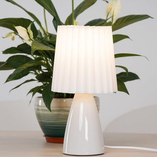 Boko Lampe de Table Minimaliste en Tissu
