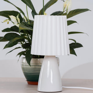 Boko Lampe de Table Minimaliste en Tissu