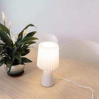Boko Lampe de Table Minimaliste en Tissu