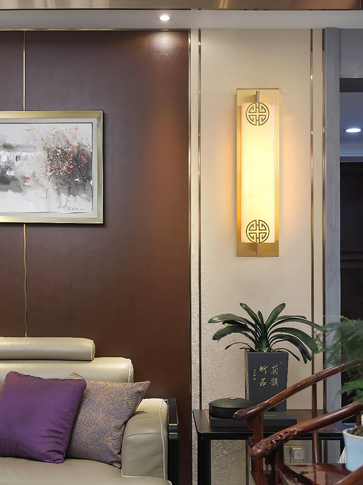 Kelen Alabaster Wall Lamp 4 Style-Neutral Decor
