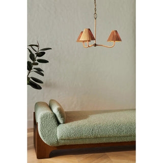 Delphine Lustre Métal Rattan Tissé Naturel Élégance