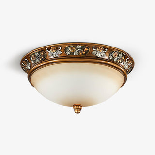 Cilene Plafonnier Vintage en Résine au Style de Luxe