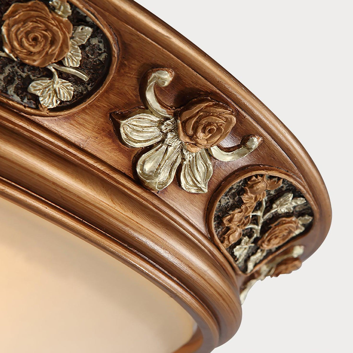 Cilene Plafonnier Vintage en Résine au Style de Luxe