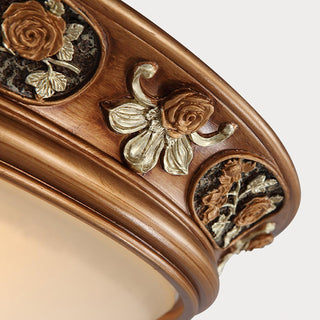 Cilene Plafonnier Vintage en Résine au Style de Luxe